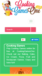 Mobile Screenshot of cookinggamesone.com